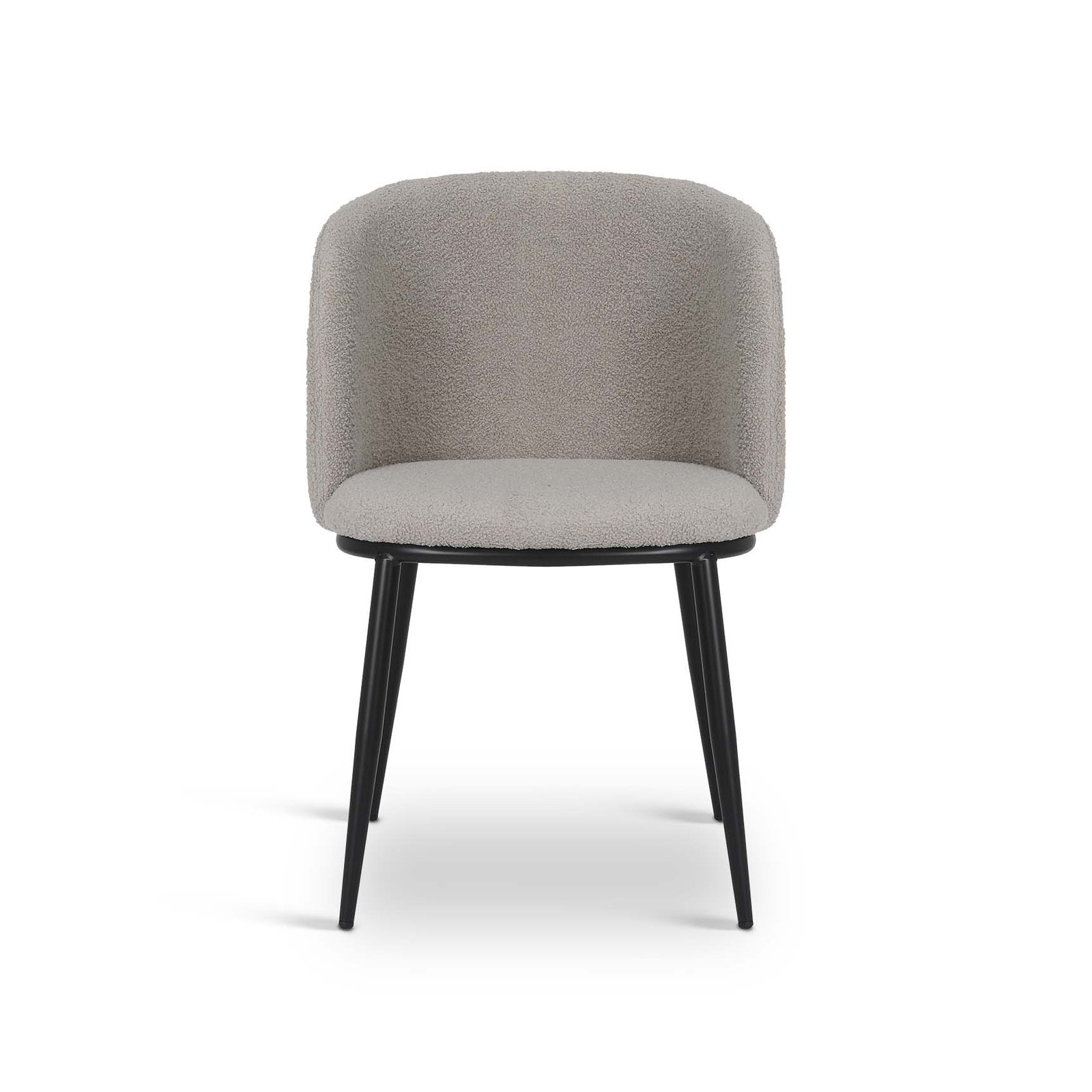 Teddy Boucle Fabric Fausto Dining Chair - Set of 2 - Image 10