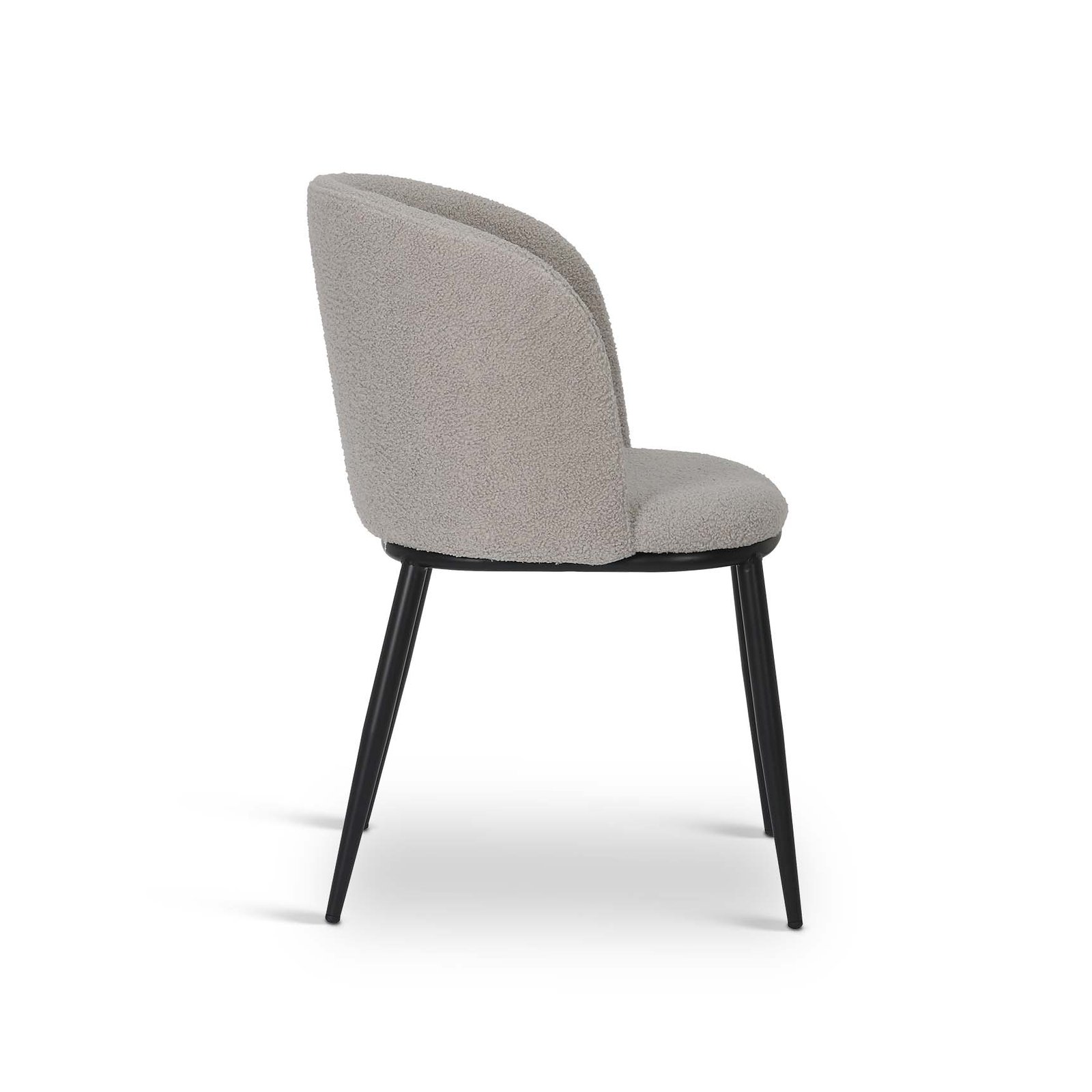 Teddy Boucle Fabric Fausto Dining Chair - Set of 2 - Image 11