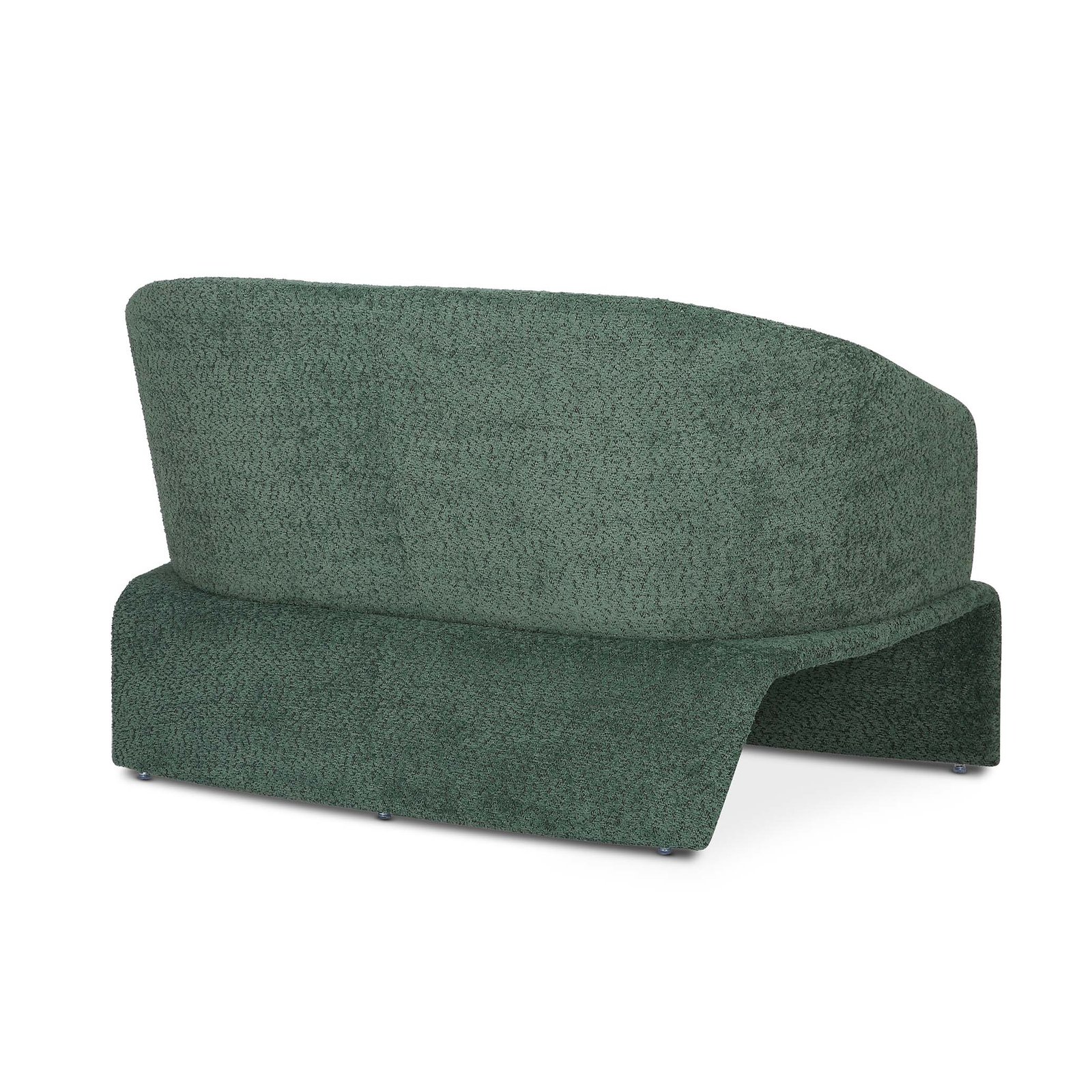 Teddy Boucle Fabric Sage Green Jaquetta 2+1 Accent Chair Set - Image 5