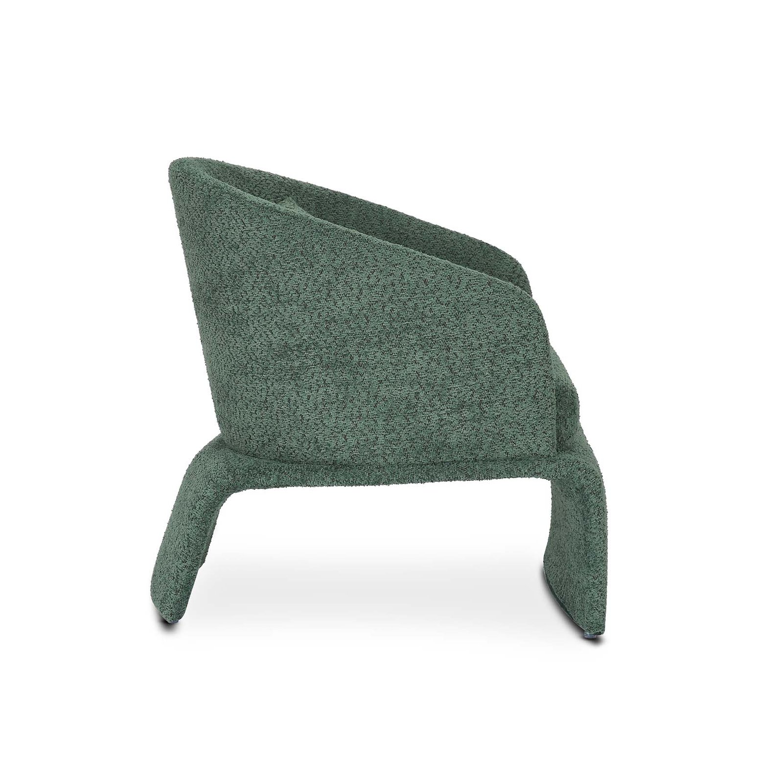Teddy Boucle Fabric Sage Green Jaquetta 2+1 Accent Chair Set - Image 8