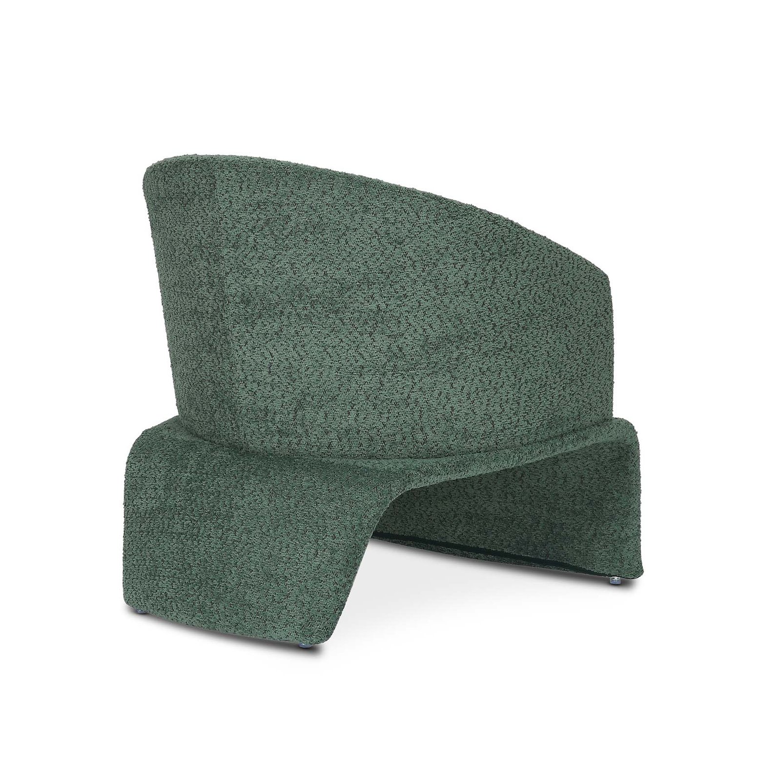 Teddy Boucle Fabric Sage Green Jaquetta 2+1 Accent Chair Set - Image 9